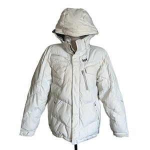 White WOMENS  Helly Hansen Winter Jacket SIZE M